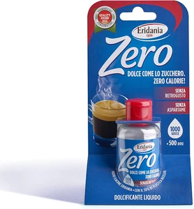 Zero - Dolcificante Liquido, Comodo Flaconcino Da Portare Con Te, 500 Dosi, 2 Go - Foto 1 di 12