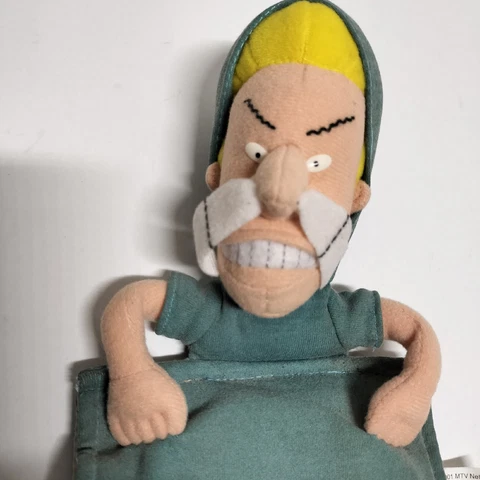 Beavis and Butt-Head ButtHead Plush Toy Toilet Paper Cover 2001 MTV Young Epoch Cover