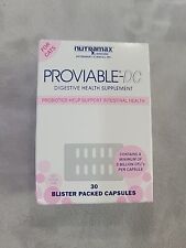 Nutra max Proviable DC 30 Capsules FOR CATS ONLY Digestive Health Supplement7/25