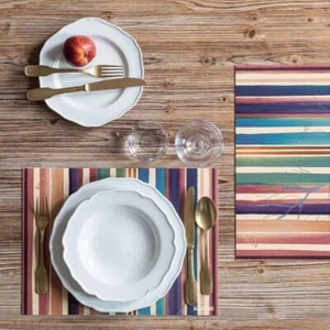 American breakfast placemat Bassetti Hide and Seek 30x40 - Picture 1 of 1