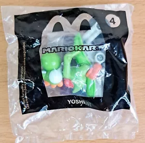 McDonalds Happy Meal Toy - Mariokart - Yoshi #4 - 2022 - Nintendo - Picture 1 of 2
