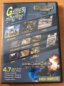 THE GAMES MACHINE SILVER DVD gioco completo per PC HAEGEMONIA e altro - Imagen 1 de 1