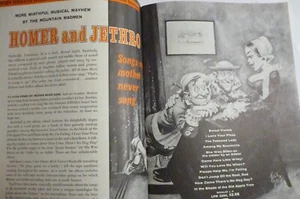 1961 JACK DAVIS art Homer Jethro AD in RCA VICTOR POPULAR ALBUM CLUB Catalog - Picture 1 of 10