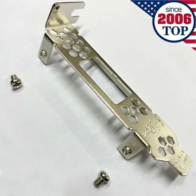 New Short Low Profile Bracket for DELL PERC H830 LSI SAS 9300-8e PCI-e - Image 1 of 4