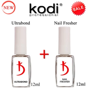 BEST SET! Ultrabond 12ml. + Nail Fresher 12ml. NEW! Kodi Professional Gel LED/UV