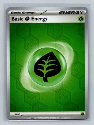Basic Grass Energy SV01: Scarlet & Violet Base Set 001 Near Mint NM Reverse Holo - Image 1 of 2