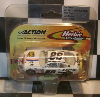 Dale Jarrett #88 Herbie 2005 1/64 coche diecast de acción NASCAR LIONEL COMPLETAMENTE CARGADO Foto 1 de 2