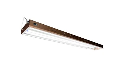 Accesorio de 2 tubos con lámparas Agrobrite Designer T5 108W 4′ Foto 1 de 3