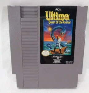 Ultima: Quest of the Avatar (Nintendo Entertainment System, 1990) TESTED - Picture 1 of 7