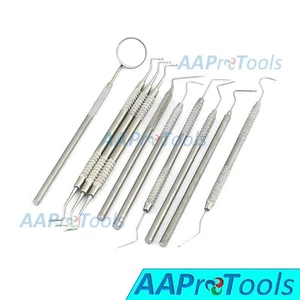 Sonde Igieniste Explorer Escavatore Intagliatore Spatola Esame Dentale 10 Pz - Foto 1 di 3