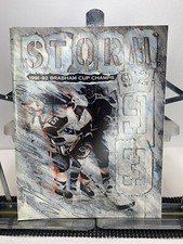 ECHL Toledo Storm Vintage Defunct 1992-93 Team Logo Hockey Program