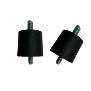 Soportes de choque Wacker 2 piezas del lado del motor 38x38 para bombas de basura PT3 0119404 5000119404 - Imagen 1 de 1
