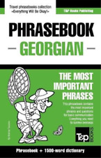 Andrey Taranov English-Georgian phrasebook and 1500-word (Paperback) (UK IMPORT)