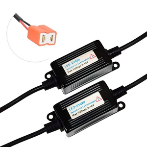 NEW 2x H7 LED Decoder Strong CANBUS Error Code Warning Canceller Anti Flicker - Picture 1 of 5