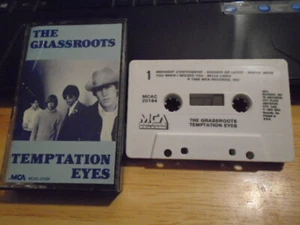 RARE OOP The Grass Roots CASSETTE TAPE Temptation Eyes 1985 Creed Bratton OFFICE - Picture 1 of 2