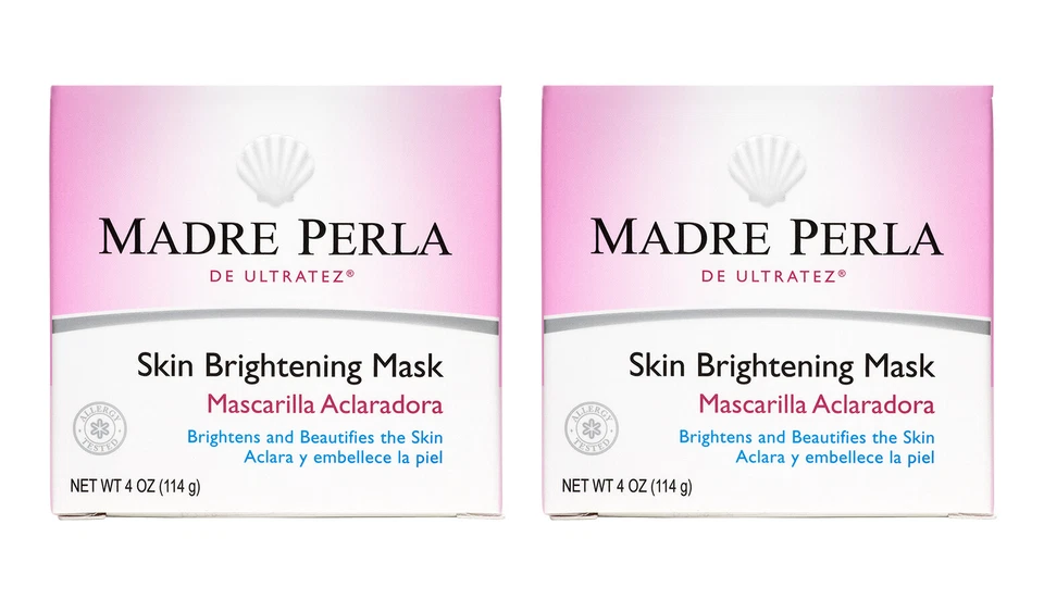 Madre Perla De Ultratez® Skin Brightening Mask, Made in USA 4 OZ  (2 JARS) - Image 1 of 4