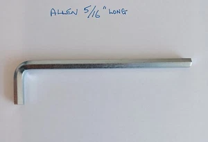 LLAVE HEXAGONAL ENCAJABLE ALLEN / Imperial 5/16" EE. UU. - Longitud 6 3/8" - Imagen 1 de 1