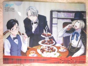 YURI!!! ON ICE Clear File Holder Japanese sexy Victor Nikiforov 2 MP - Picture 1 of 1