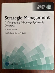 Strategic Management: A Competitive Advantage Approach, Concepts, Global Edit... - Picture 1 of 2