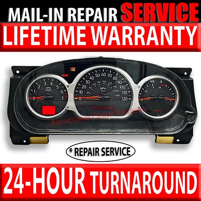 GMC Pontiac Aztek 2003-05 velocímetro cuadro de instrumentos [*SERVICIO DE REPARACIÓN] Foto 1 de 3