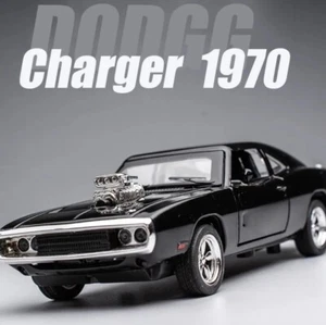 Dodge Charger 1970 Metal Diecast Model With Working Lights And Sounds 1:32 - Picture 1 of 11