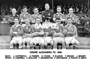 Crewe Alexandra FC 1949 Team Photo