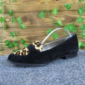 Mocasín Alfani Zanta2 para mujer de cuero negro talla 5,5 mediano ligeramente usado 2025 - Imagen 1 de 7