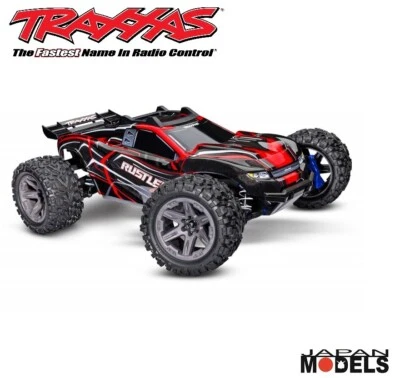 TRAXXAS RUSTLER 4WD BL-S2 Truggy Brushless TQ 2.4GHZ RC Traxxas 67164-4 - Immagine 1 di 4