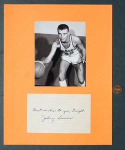 1957-59 University of Virginia John Siewers autograph card & photo set JSA too - - Picture 1 of 1