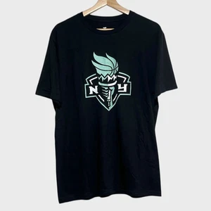 Camiseta de baloncesto Fanatics Sabrina Ionescu New York Liberty negra WNBA mediana - Imagen 1 de 3