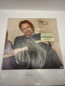 FINNEAS FOR CRYIN' OUT LOUD! GREEN BIO VINYL LP SIGNED COVER AUTOGRAPHED - Picture 1 of 2