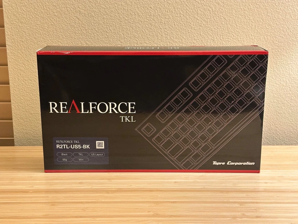 Topre Realforce TKL Keyboard R2TL-US5-BK - Image 1 of 3