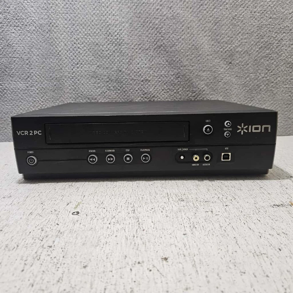 Ion VCR 2 PC VHS Video To Computer Conversion System Digital Tested Working - Image 1 of 4