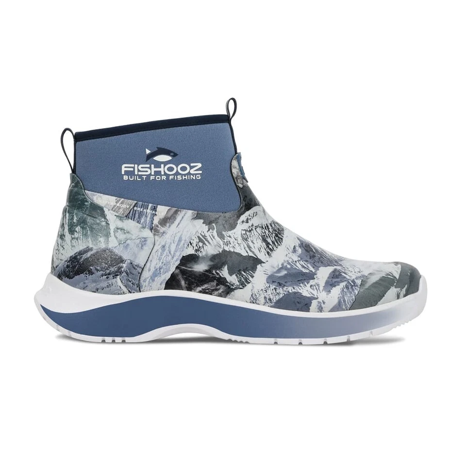 Fishooz DryRun Ankle Boots Splotch/Blue Size 7 (DRA-MA-SPL-M07) - Image 1 of 1