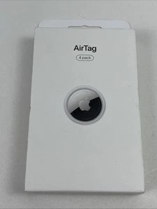 Apple AirTag Tracker 4er Pack (weiß) Air Tag Airtags NEU VERSIEGELT! - Bild 1 von 5