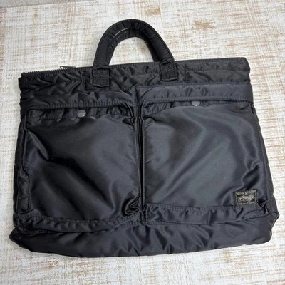 Bolso de Negocios Porter Tanker, Negro JP Moda Simple Foto 1 de 4