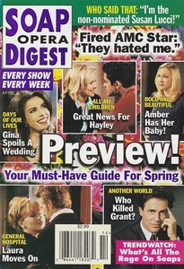 Soap Opera Digest Apr 6, 1999 MARK PINTER-JERRY VER DORN-ANNA LEE-ERIKA PAGE - Picture 1 of 3