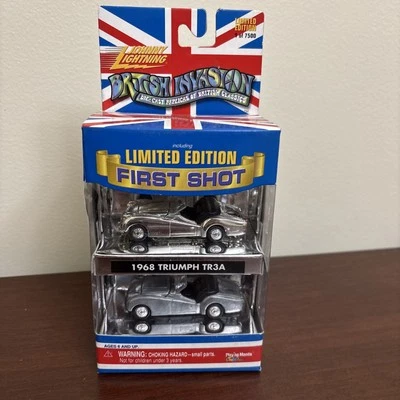 Johnny Lightning British Invasion First Shot 1968 Triumph TR3A new 1985 - Image 1 of 4