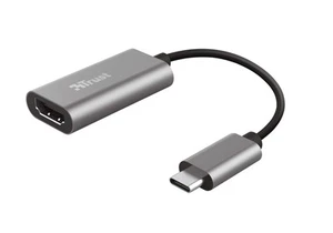 Trust Dalyx USB-C to HDMI Adapter, HDR and HDMI 2.0 (4k 60Hz), Connect Laptop to - Photo 1/7