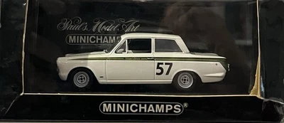 Minichamps 1/43 400648257 Lotus Cortina MK1 #57 1st Crystal Palace 1964 Clark - Photo 1/4