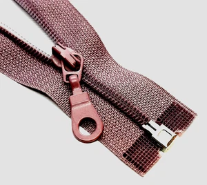 SO Reißverschluss ROSENHOLZ (MAUVE) Nylon Größe #3 teilbar Einweg cipzár молния - Picture 1 of 2
