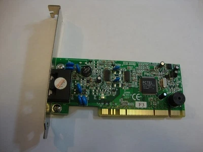 Compaq /PCTEL PCT789T-C1 HSP I56PSP-F30 PCI 56K V.92 Fax Modem - Image 1 of 4