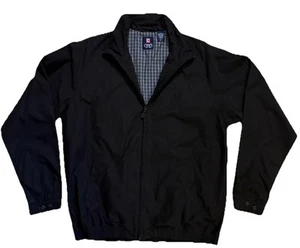 Chaps Ralph Lauren Harrington Jacket Mens Size XLT Navy Blue Full Zip Casual - Picture 1 of 4
