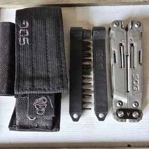 SOG POWER ACCESS MULTI TOOL PLIERS KNIFE & BITS & SHEATH - Picture 1 of 10