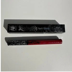 KVD Beauty Kat von D Everlasting Liquid Lipstick Nahz Fur Atoo Red OG Formula BN - Picture 1 of 13