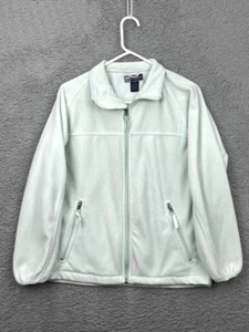 EUC Steve & Barry's Women's Lt Green Fleece Jacket, Full Zipper Close Sz 18-20 - Picture 1 of 4