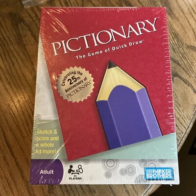 Pictionary Game of Quick Draw - Parker Brothers - 2009. NOS, NIB, Factory Sealed - Image 1 of 3