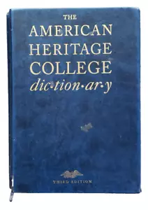 American Heritage College Dictionary for Junk Journals with Pictures Thumb Edge - Picture 1 of 6