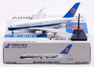 Aviation 1:400 China Southern Airlines AIRBUS A380 Diecast Flugzeug Modell B-6139 - Bild 1 von 18