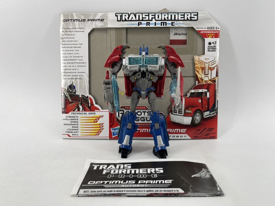 Transformers Prime Weaponizer Optimus Prime Figure Complete With Box & Manual - Image 1 of 4